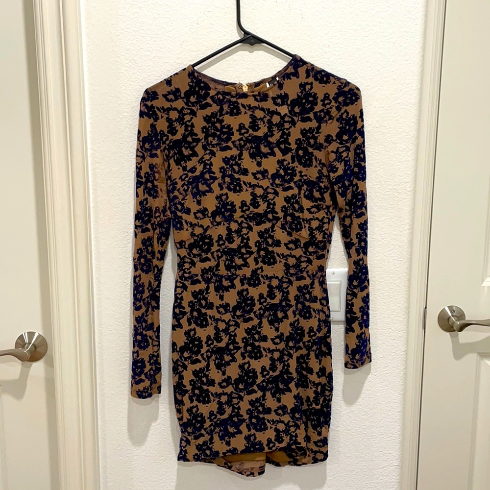 Long Sleeve Short Dress